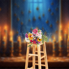 Lofaris Prayer Holy Grail With Candles Photography Backdrop