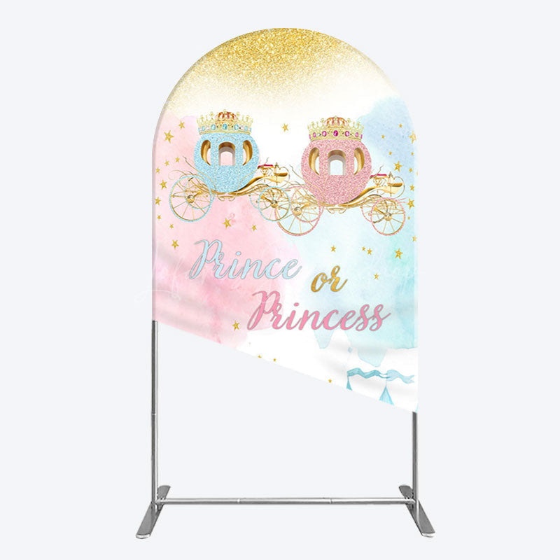 Lofaris Prince Or Princess Castle Baby Shower Arch Backdrop