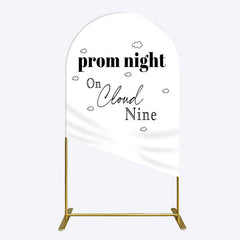 Lofaris Prom Night On Cloud Nine Birthday Party Arch Backdrop