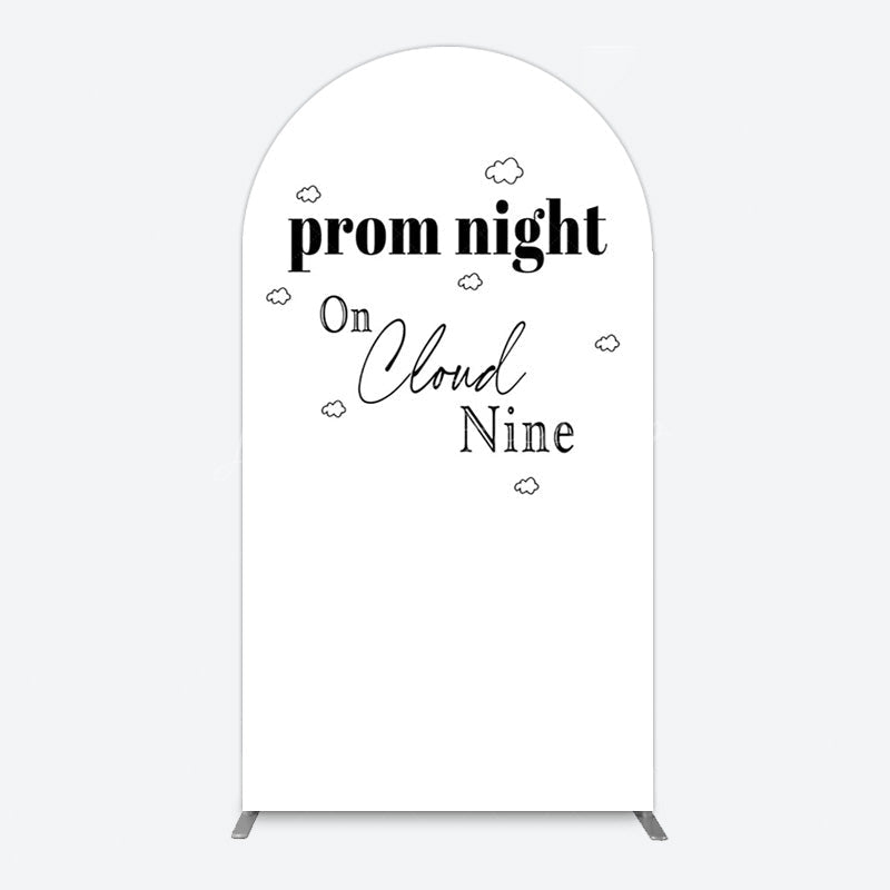 Lofaris Prom Night On Cloud Nine Birthday Party Arch Backdrop