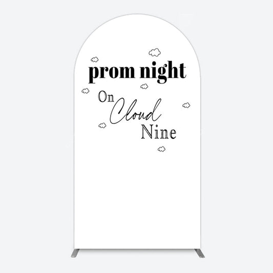 Lofaris Prom Night On Cloud Nine Birthday Party Arch Backdrop
