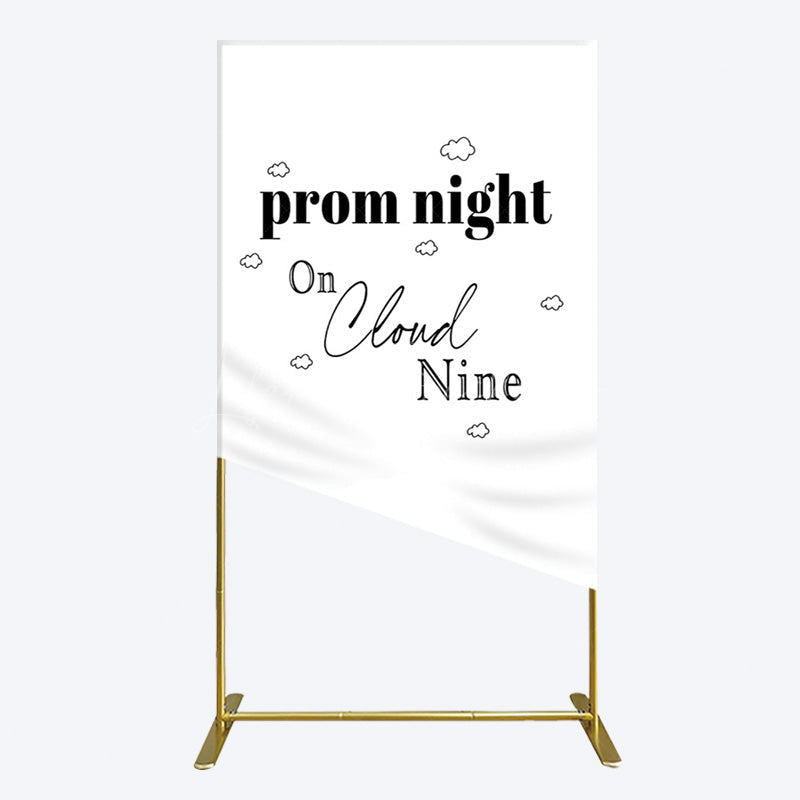 Lofaris Prom Night On Cloud Nine Birthday Party Rectangle Backdrop