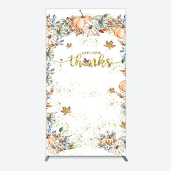 Lofaris Pumpkins Maple Leaves Thanksgiving Day Arch Backdrop
