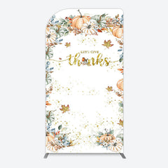 Lofaris Pumpkins Maple Leaves Thanksgiving Day Arch Backdrop