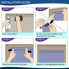 Lofaris Purple Promotional Stop Domestic Violence Door Cover