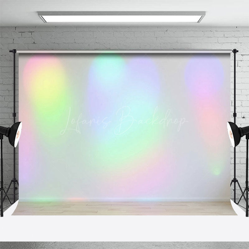 Lofaris Rainbow Irridescent Wall Bokeh Photography Backdrop