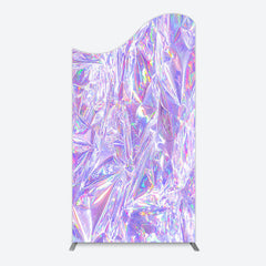 Lofaris Rainbow Purple Sparkle Birthday Party Arch Backdrop