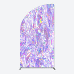 Lofaris Rainbow Purple Sparkle Birthday Party Arch Backdrop