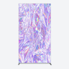 Lofaris Rainbow Purple Sparkle Birthday Party Arch Backdrop
