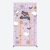 Lofaris Rainbow Rectangle Halloween Four Ever Spooky Backdrop