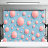 Lofaris Reflective Bubble Gum Wall Fine Art Photo Backdrop