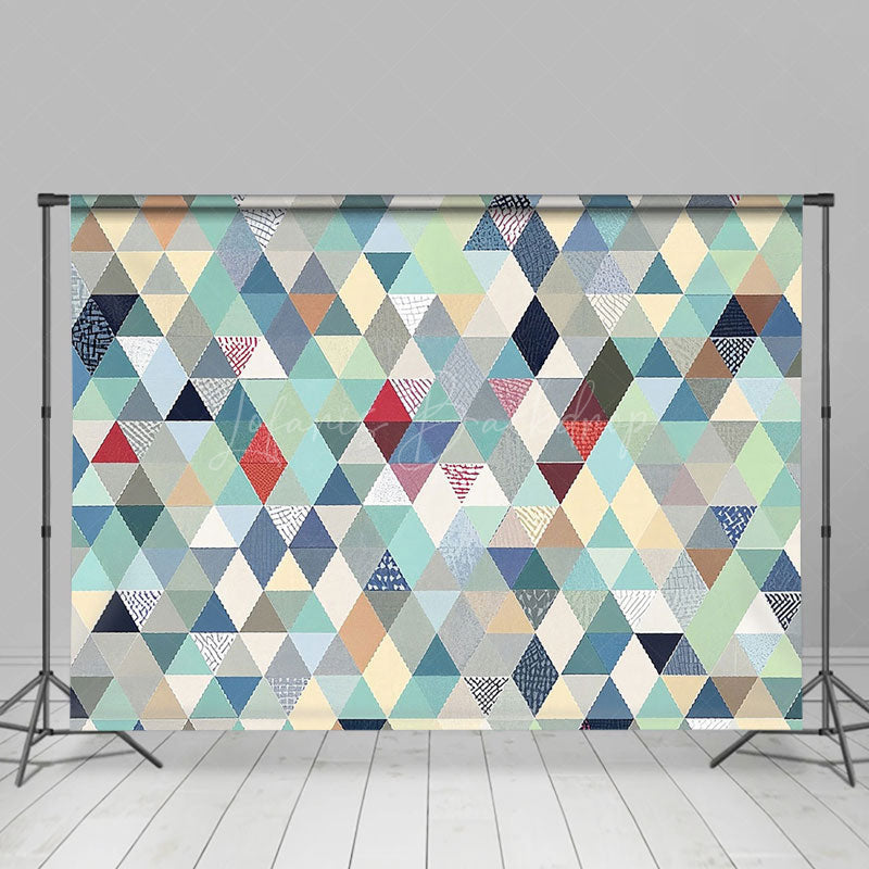Lofaris Regular Colored Diamond Pattern Photography Backdrop