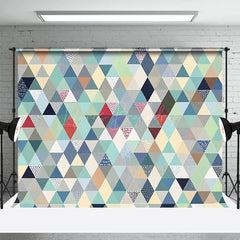 Lofaris Regular Colored Diamond Pattern Photography Backdrop