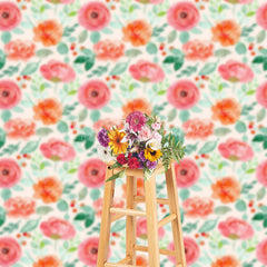 Lofaris Regular Oil Painting Flower Patterns Photo Backdrop