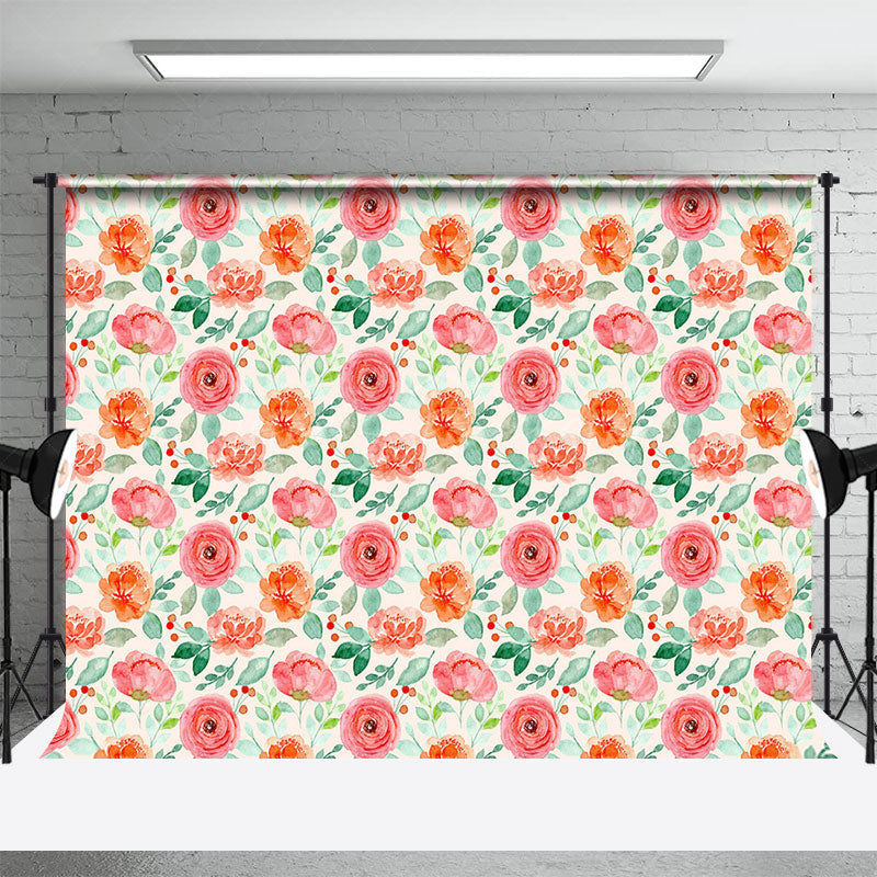 Lofaris Regular Oil Painting Flower Patterns Photo Backdrop