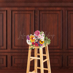 Lofaris Regular Wooden Grain Pattern Photography Backdrop