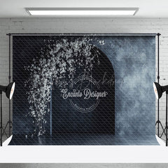 Lofaris Retro Floral Arch Wall Wedding Photography Backdrop