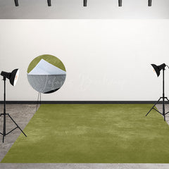 Lofaris Retro Green Motorhome Pink Floral Room Set Backdrop