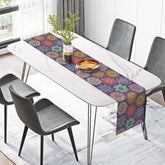 Lofaris Retro Indian Mandala Pattern Bohemian Table Runner