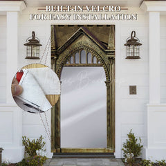 Lofaris Retro Magical Erised Mirror Birthday Door Cover