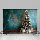 Lofaris Retro Old Style Wall Christmas Tree Holiday Backdrop