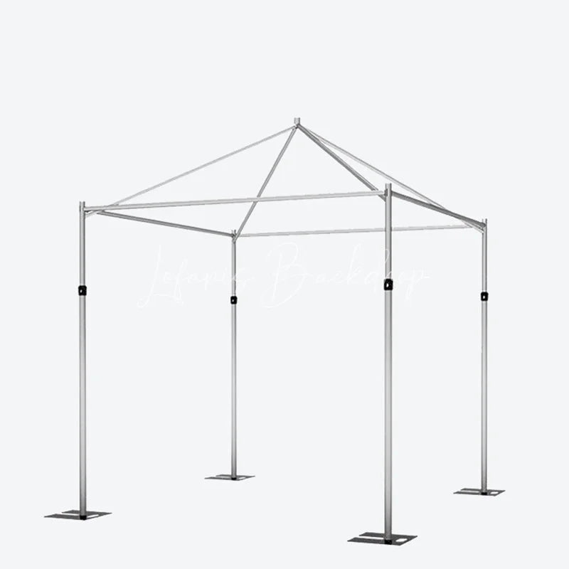 Lofaris Ridge Canopy 10x10ft Pipe and Drape Stand Sturdy Tent Frame Versatile for Business Exhibition Booth Display