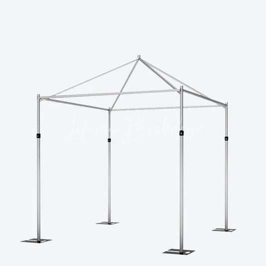 Lofaris Ridge Canopy 10x10ft Pipe and Drape Stand Sturdy Tent Frame Versatile for Business Exhibition Booth Display
