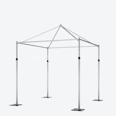 Lofaris Ridge Canopy 10x10ft Pipe and Drape Stand Sturdy Tent Frame Versatile for Business Exhibition Booth Display