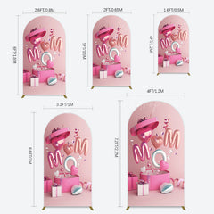 Lofaris Romantic Balloons Gift Box Mothers Day Arch Backdrop