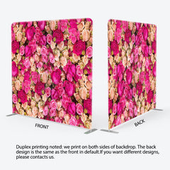 Lofaris Romantic Blooming Roses Wedding Pillow Case Backdrop