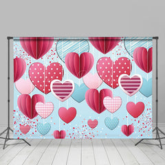 Lofaris Romantic Heart Shaped Valentines Day Lovely Backdrop