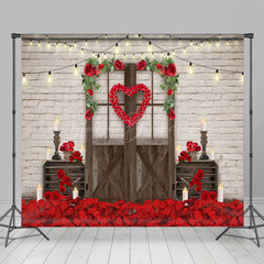 Lofaris Rose Floor Romantic Valentines Vibe Room Set Backdrop