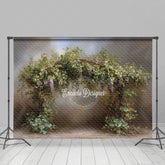 Lofaris Rustic Grapevine Arch Photography Backdrop Italian Vineyard and Tuscan Theme Winery Wedding Photo Background