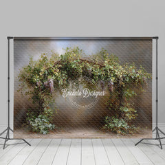Lofaris Rustic Grapevine Arch Photography Backdrop Italian Vineyard and Tuscan Theme Winery Wedding Photo Background