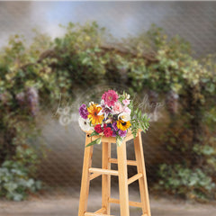 Lofaris Rustic Grapevine Arch Photography Backdrop Italian Vineyard and Tuscan Theme Winery Wedding Photo Background