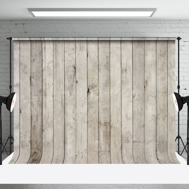 Lofaris Rustic Natural Gray Wooden Wall Panel Gaps Backdrop