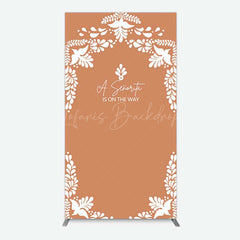 Lofaris Rustic Senorita Mexican Baby Shower Rectangle Backdrop