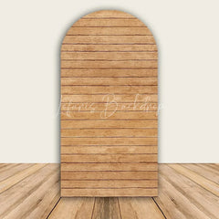 Lofaris Rustic Wood Arch Backdrop Farmhouse Wooden Wall Photo Prop Country Wedding Bridal Shower Decor