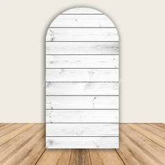 Lofaris Rustic Wood Arch Backdrop Farmhouse Wooden Wall Photo Prop Country Wedding Bridal Shower Decor