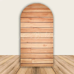 Lofaris Rustic Wood Arch Backdrop Farmhouse Wooden Wall Photo Prop Country Wedding Bridal Shower Decor