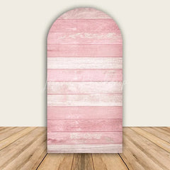 Lofaris Rustic Wood Arch Backdrop Farmhouse Wooden Wall Photo Prop Country Wedding Bridal Shower Decor