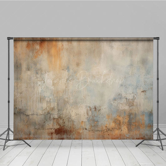 Lofaris Rusty Retro Walls Old Style Photography Backdrop