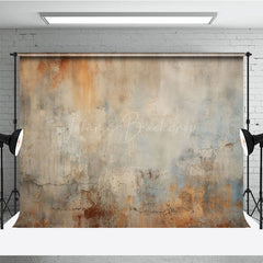 Lofaris Rusty Retro Walls Old Style Photography Backdrop
