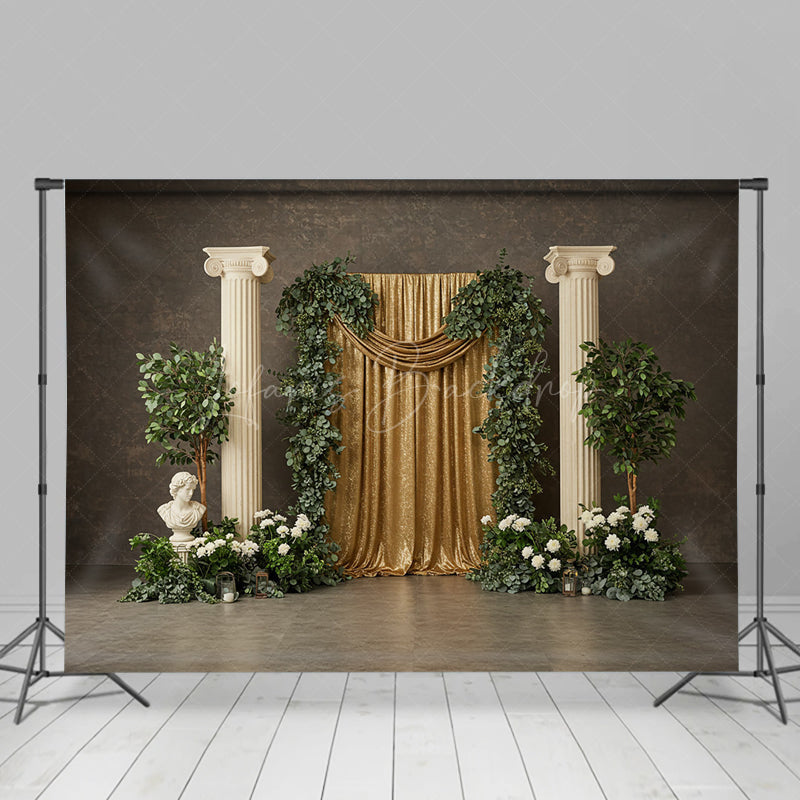 Lofaris Sacred Elegant Boho Floral Sweet Wedding Backdrop