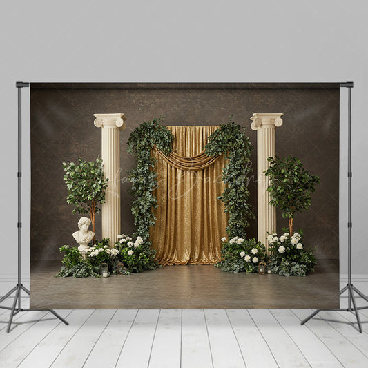 Lofaris Sacred Elegant Boho Floral Sweet Wedding Backdrop