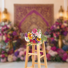 Lofaris Sacred Totem Hydrangea Macrophylla Wedding Backdrop