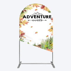 Lofaris Safari Adventure Awaits Baby Shower Arch Backdrop