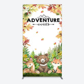 Lofaris Safari Adventure Awaits Baby Shower Rectangle Backdrop