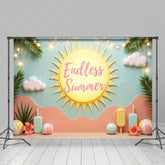 Lofaris Sandy Beach Endless Summer Cake Smash Photo Backdrop