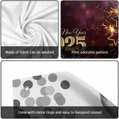 Lofaris Shining Star Sparks Romantic 2025 Garage Door Banner